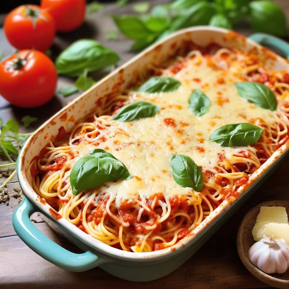 Spaghetti Casserole Recipe