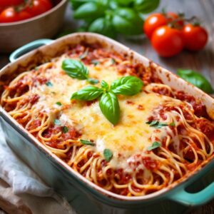 Spaghetti Casserole Recipe