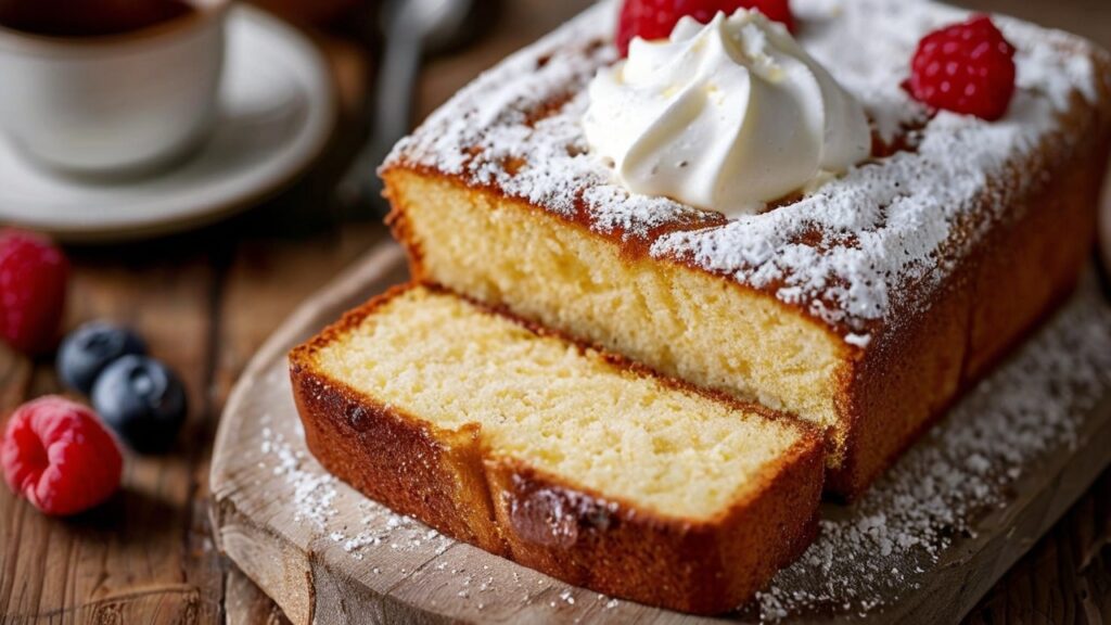 Vanilla Pound Cake Recipe