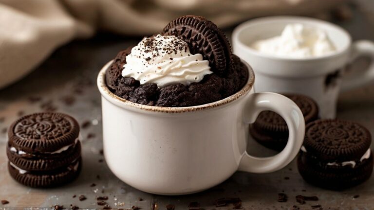 Oreo Mug Cake Recipe