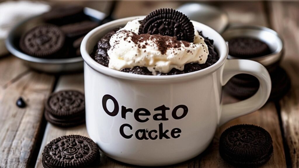 Oreo Mug Cake Recipe