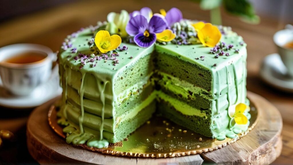 Matcha Cake Recipe Vegan