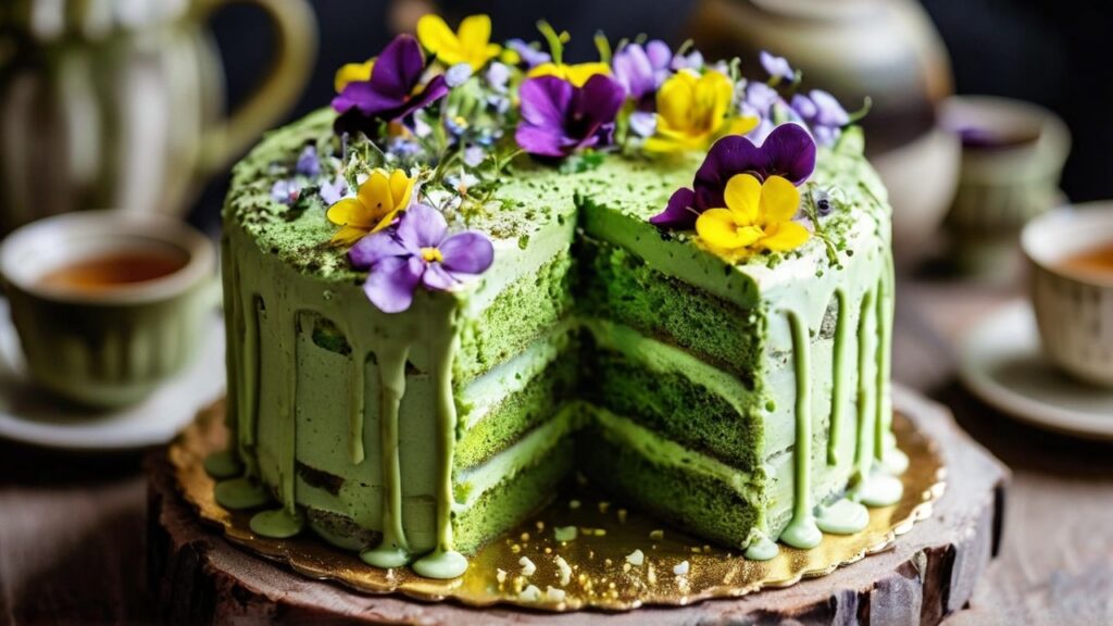 Matcha Cake Recipe Vegan