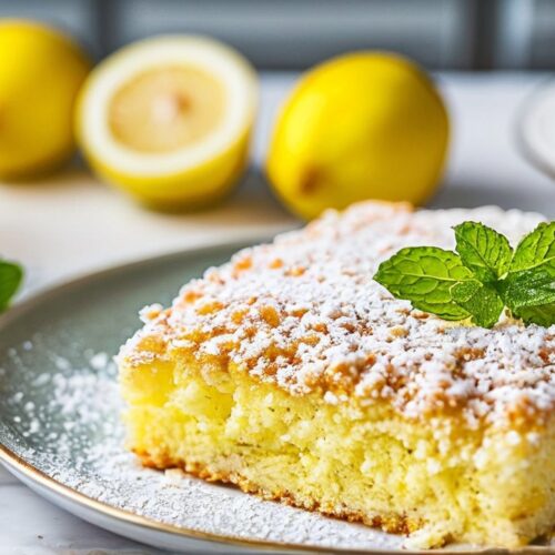 Lemon Dump Cake Recipe