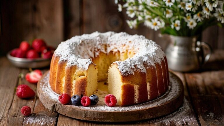 Buttermilk Pound Cake Recipe