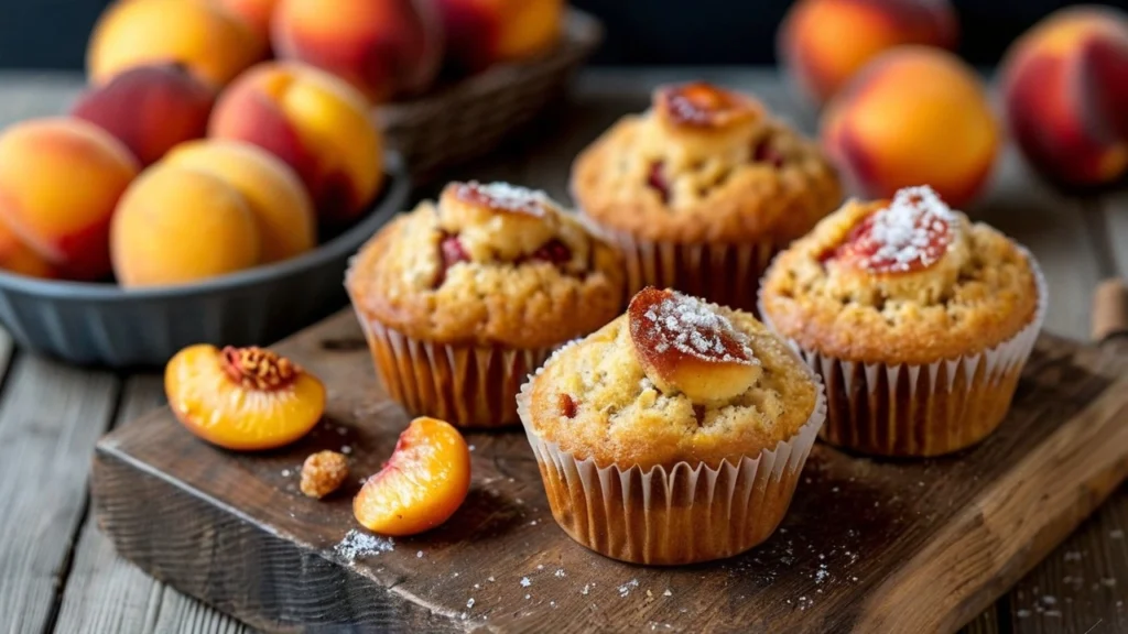 Peach Muffin Recipe