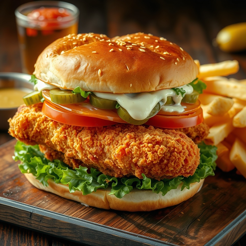 Crispy Chicken Sandwich Recipe