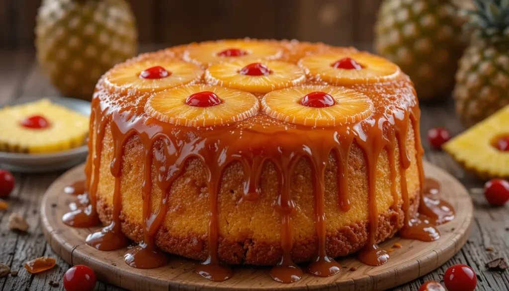 Pineapple Upside Down Cake Recipe