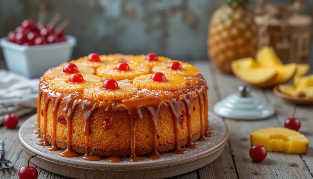 Pineapple Upside Down Cake Recipe