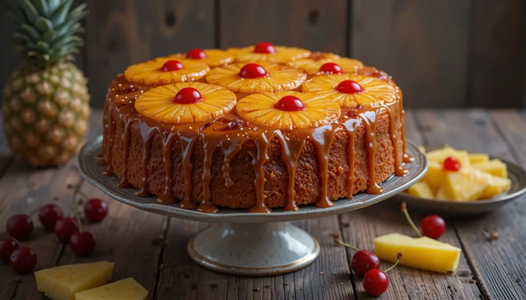 Pineapple Upside Down Cake Recipe