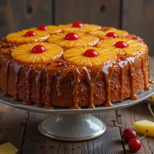 Pineapple Upside Down Cake Recipe