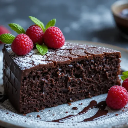 Flourless Chocolate Cake Recipe