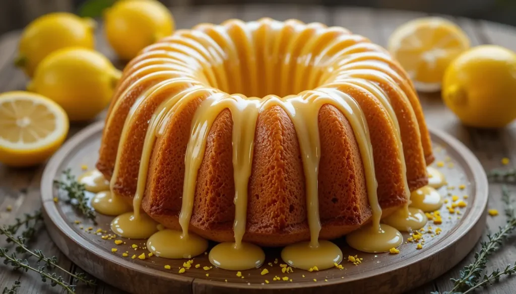 Lemon Bundt Cake Recipe