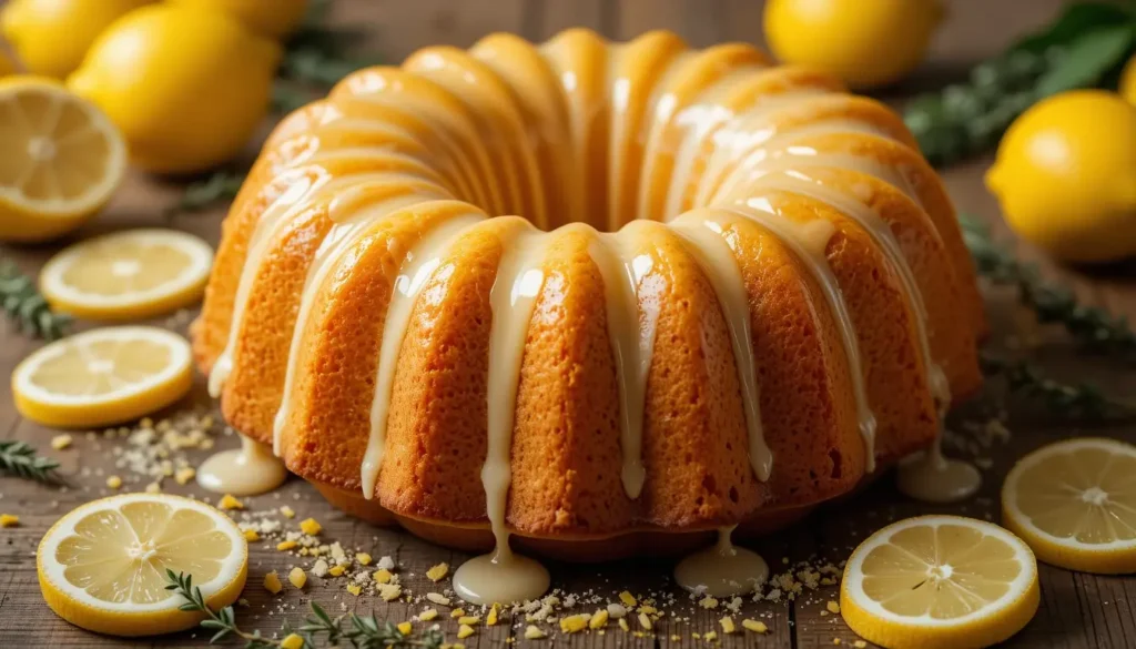 Lemon Bundt Cake Recipe